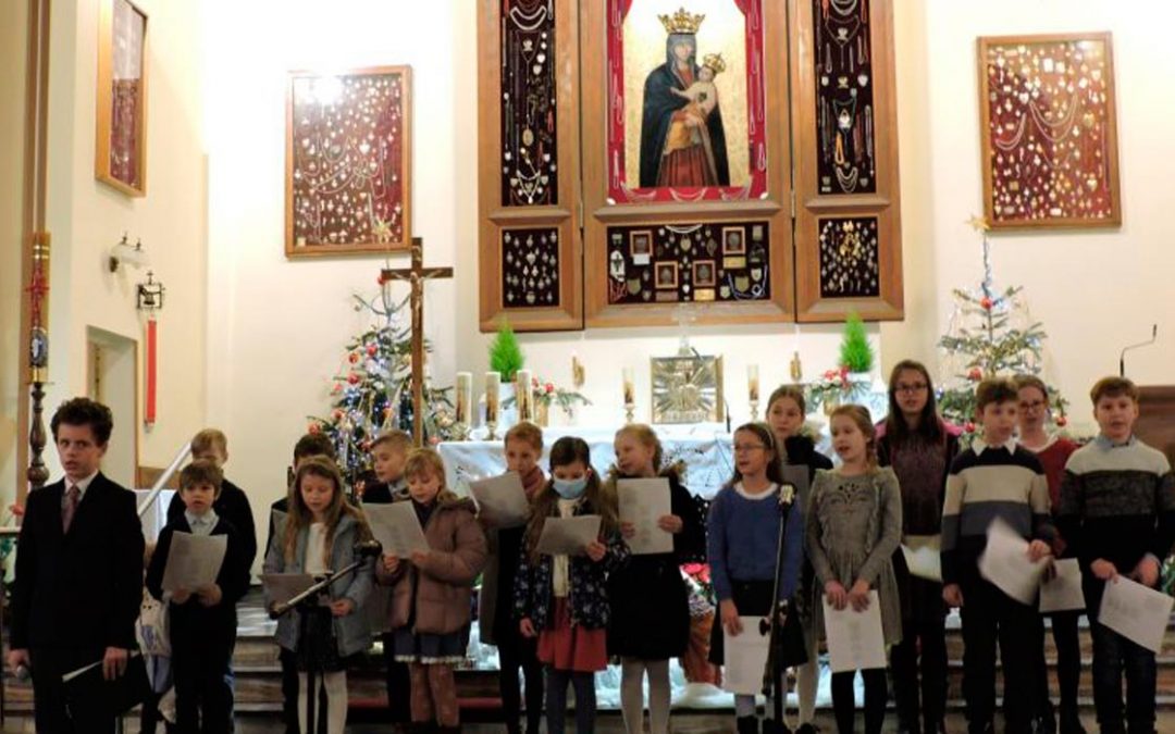 Po wspólnym kolędowaniu z Oazą Dzieci Bożych
